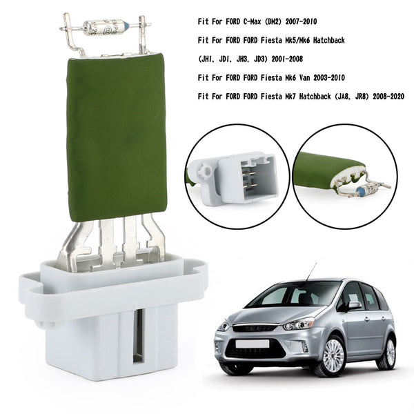 2001–2008 Ford Fiesta Mk5/Mk6 Schrägheck (JH1, JD1, JH3, JD3) Heizgebläse-Widerstand 1325973 Generisch