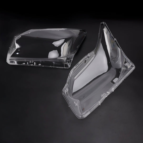 2Pcs Front Headlight Lens Shell+Seal Glue For Lexus GX460 2020-2023 US