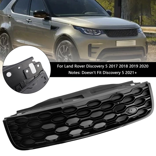 2017-2020 Land Rover Discovery 5 L462 Front støtfanger Grill Grill Svart LR082695 Generisk
