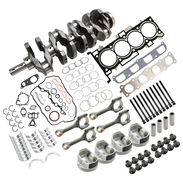 2008-2012 Kia Forte G4KE 2.4L Engine Overhaul Rebuild Kit & Crankshaft & Con Rods 23510-25220 Generic