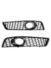 2009-2013 Audi A3 8P Standardversion Honeycomb Bumper Främre Dimljus Grill Grill Cover Generic