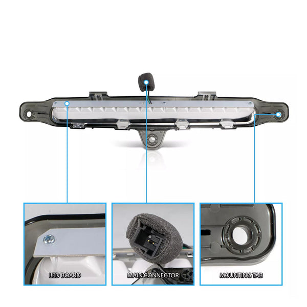 2010–2014 Ford Mustang rotes Voll-LED-3. Bremslicht T20A008-EHS1 AR3Z13A613A Generisch