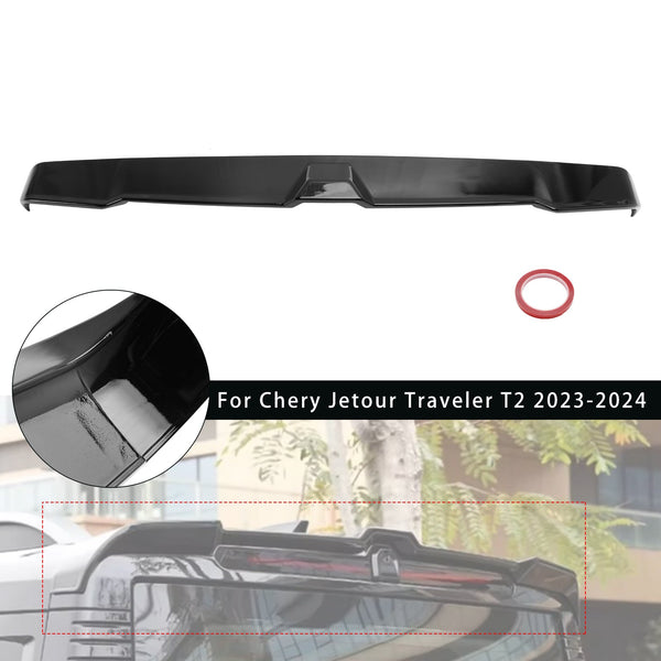 2023-2024 Chery Jetour Traveler T2 Gloss Black Rear Boot Spoiler Roof