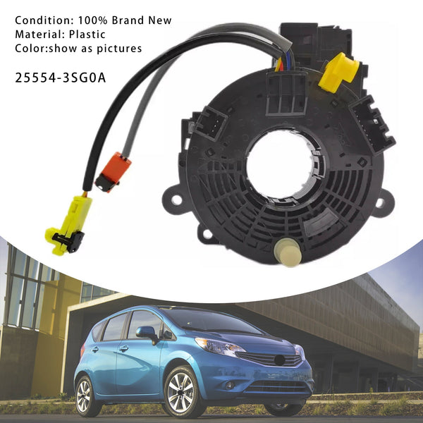 2014-2019 SENTRA VERSA & VERSA NOTE Klokkefjeder MED CRUISE & FUNKTIONER 25554-3SG0A Generisk