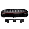 2014-2021 All F55 F56 F57 Model Vehicles GP-Style Gloss Black Red Trim Front Grille 51117337791 51137335527 Generic