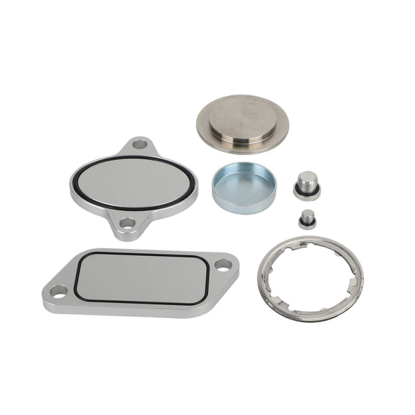 2007-2010 ISX CM871 EGR Plug Kit Stage 2 Plates and Plugs Aluminum