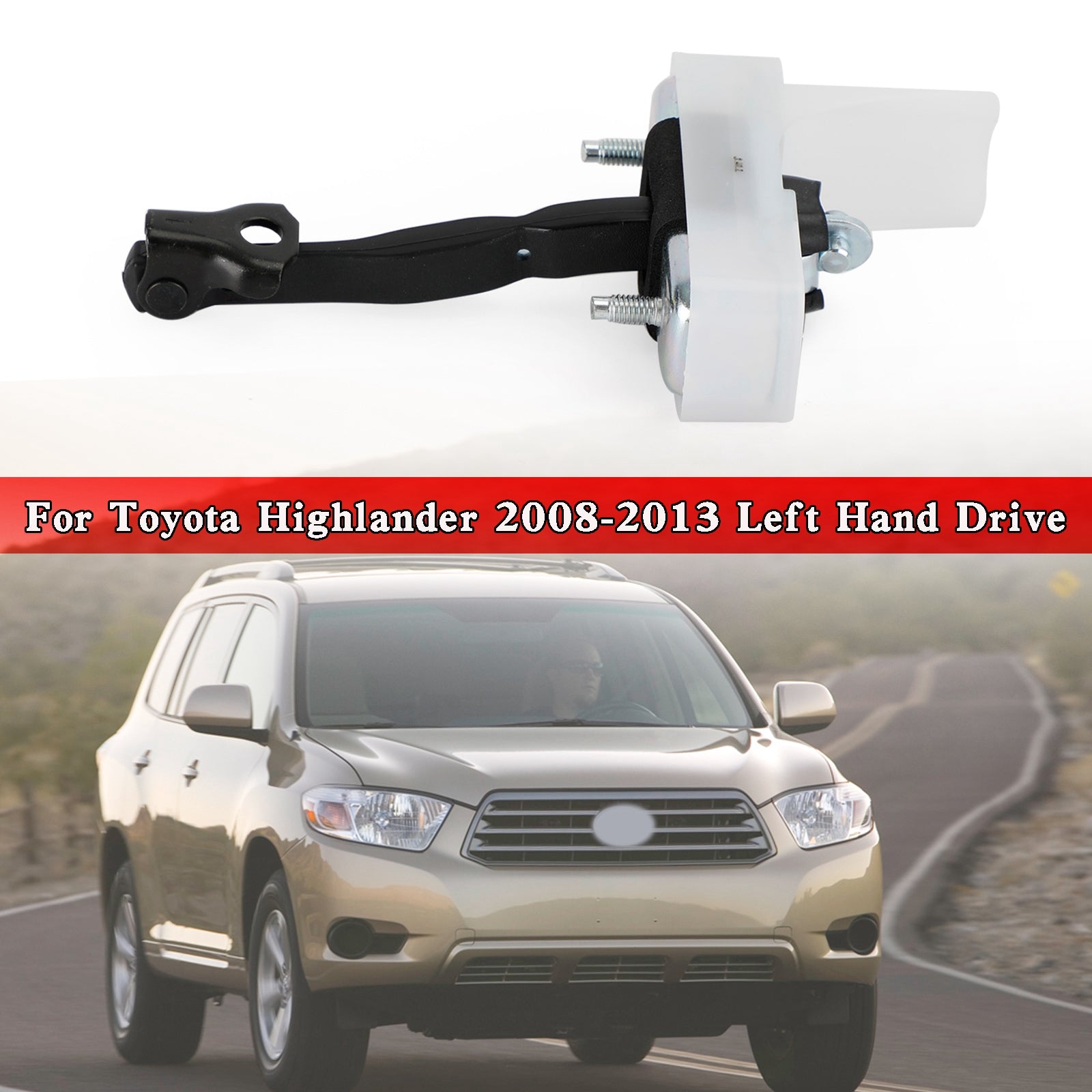 2008-2013 Toyota Highlander Deur Checker Stopper Linksvoor 68620-48031