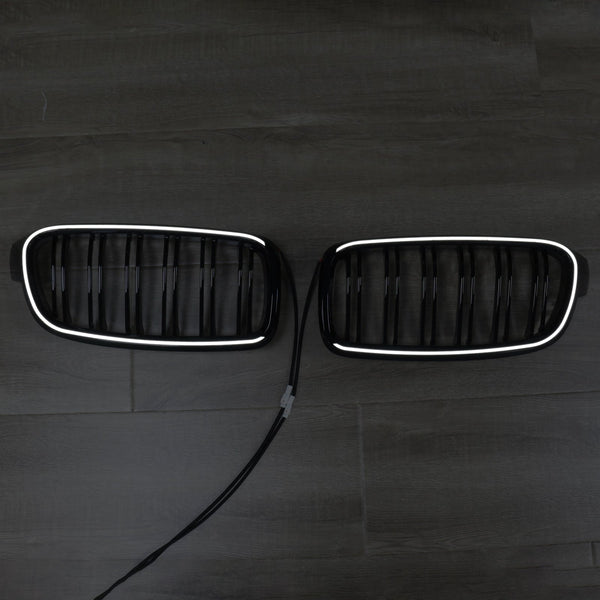 2012-2019 BMW 3 Série F30 F31 F35 Dvojitá lamena přední ledvinové mřížky 51137263481 Generic