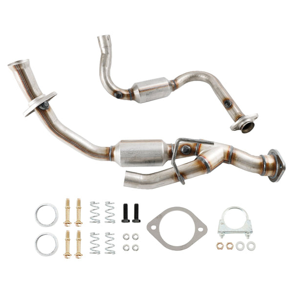 2006-2010 Jeep Grand Cherokee 3.7L Y pipe with Catalytic Converters