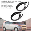2008-2015 Scion XB 2pcs Střecha Drapk Trip Trim Center vlevo a pravá strana guma 7555612171 7555512161 Generic