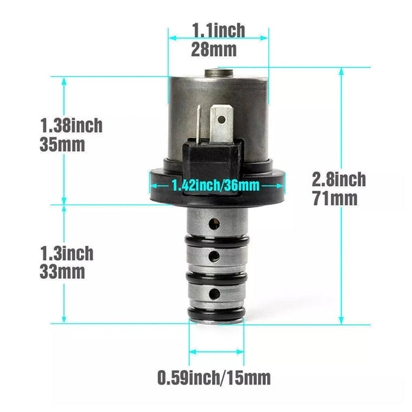 2000-2011 Proton Satria Transmission Shift Solenoid Kit med sele F4A41 F4A42 Generisk