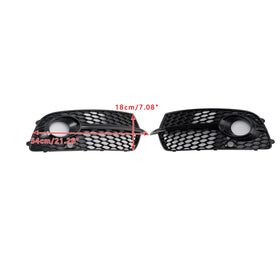 2013-2017 Audi Q5 S-Line SQ5 Black Front Bumper Fag Light Grill Grille 8R0807681S 8R0807682N 8R0807682N 8R0807681S Generisk