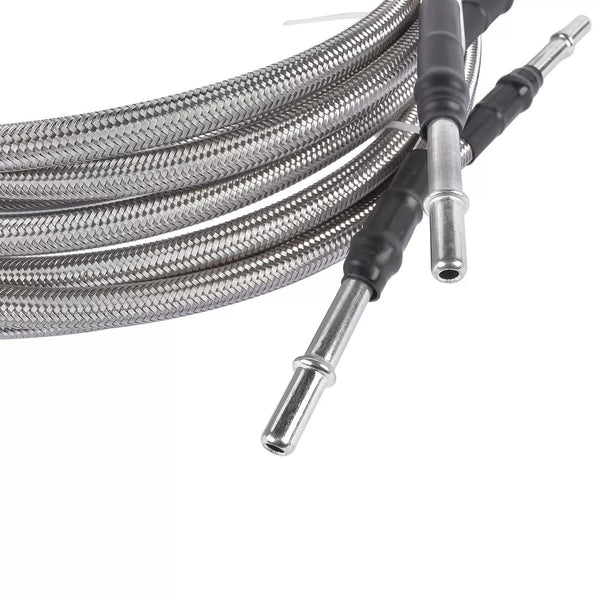 2001-2003 Chevy Silverado 2500 HD 3500 Stainless Steel Braided Fuel Lines Kit 819-840 15043857