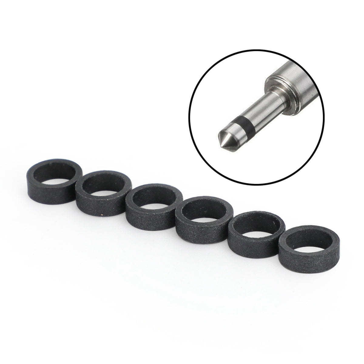 6-Piece Fuel Injector Seal Repair Kit For BMW N54 Engine (135i, 335i, 535i, X5, X6 & More)