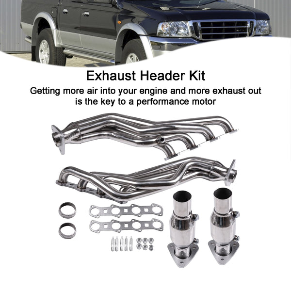 1999-2003 Ford F-150 5.4L Coletor de escapamento Racing Header Genérico