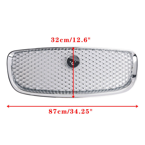 2016-2020 Jaguar F-Pace X761 Grille a griglia per paraurti anteriore cromata generica