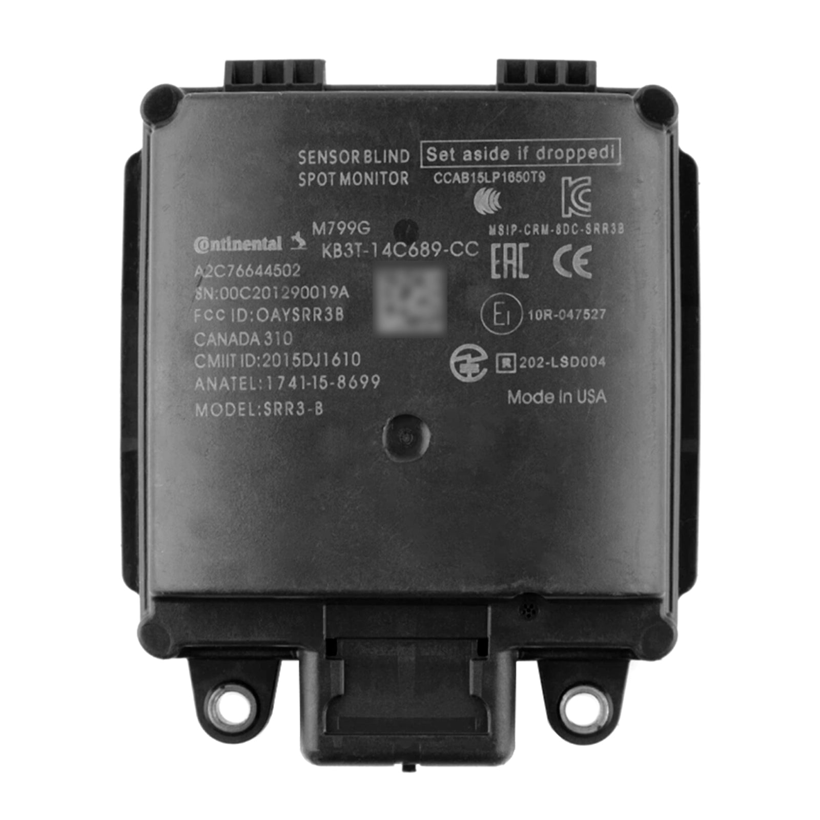 Blind vinkel radarsensor KB3Z-14C689-B til Ford Transit 150 250 350 2019-2021