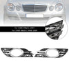 2007 Mercedes-Benz E-Class W211 E280 Front Fog Light Grill Chrome Trim Cover Set 2118850822 Generic