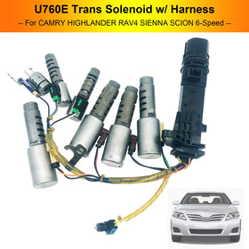 2011-2012 Toyota Sienna (L4/FWD) U760E Trans Solenoid w/ Harness U760E U760 Generic