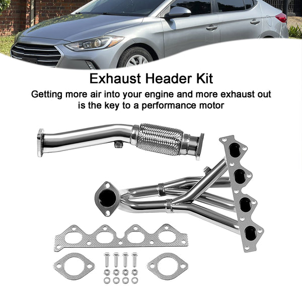 1995-2000 Hyundai Elantra 2.0L Racing Manifold Exhaust Header