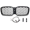 2022-2025 BMW X3 G01 X4 G02 Diamond Burumper Grille renale CHORME GENERIC