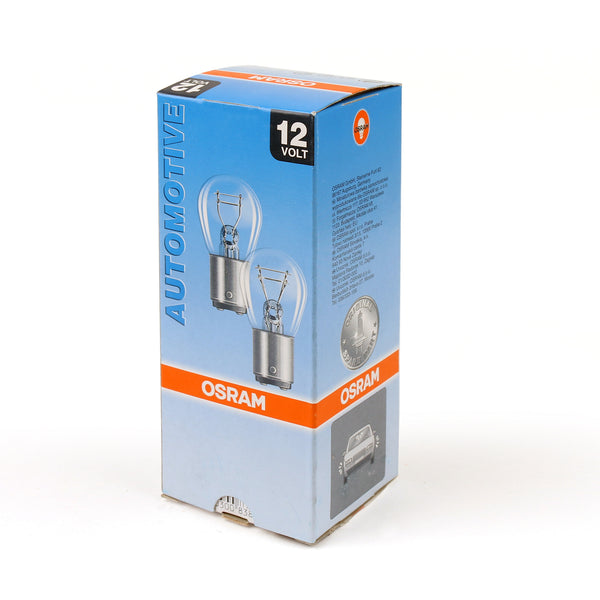 10Pcs For OSRAM 12V 21/5W P21/5W BAY15D Stop DRL Lights Lamp Bulbs Amber 2200K Generic