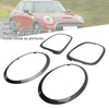 2015-onward Mini F57 4Pcs Headlight TailLight Trim Surround Bezel Ring Set 51712285495 Generic