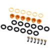 6 STK Drivstoffinjektor O-ring Filterpakning Passer Audi 80 90 100 A4 A6 A8 2,4 2,6 2,8