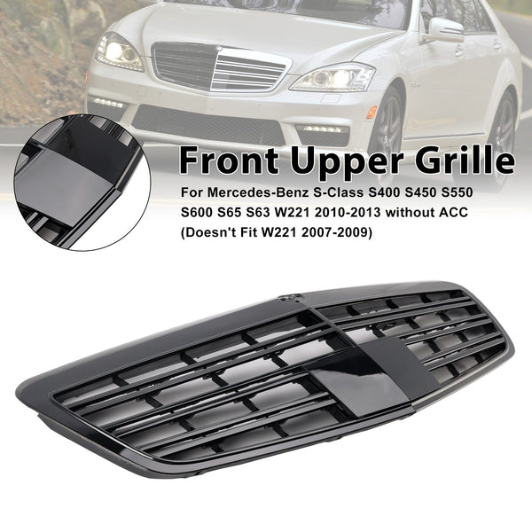Front Grill Grille Fit Mercedes Benz S-Class W221 S550 S600 S63 S65 2010-2013