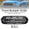2019-2023 Ford Ranger No Front-kameraer Black Raptor Style Front Bumper Grille Grill Generic