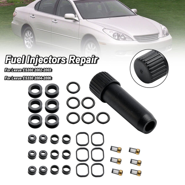 2002-2006 Toyota Camry bränsleinsprutare reparationstätningssats 23250-20030 FJ644 23250-0A020 Generic