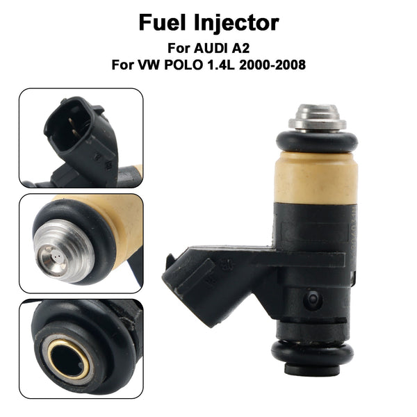 2000-2008 Volkswagen Polo 1.4L 1Pcs Fuel Injector 036906031M Generic