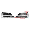 2018-2019 Audi S5 A5 S-Line 2Pcs Front Bumper Fog Light Grille Cover Trim 8W6807682FRU6 8W6807681FRU6