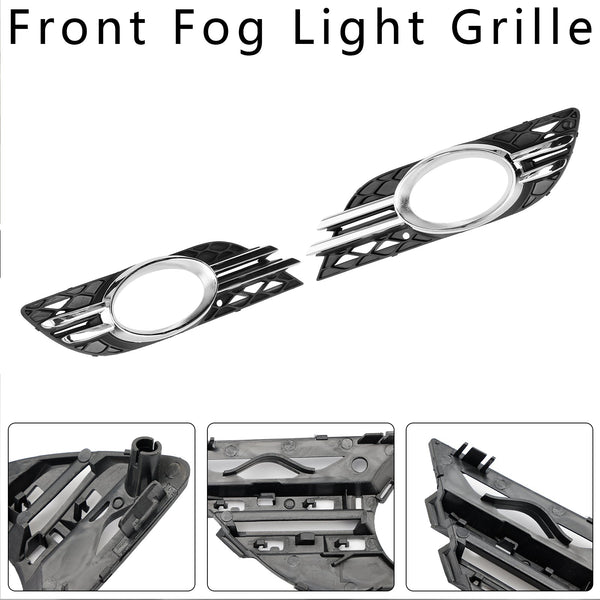 2007 Mercedes-Benz E-Class W211 E280 Front Fog Light Grill Chrome Trim Cover Set 2118850822