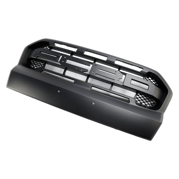 Mattschwarzer Frontstoßstangengrill im Ranger-Raptor-Stil, passend für Ford Ranger 2015–2019 T7