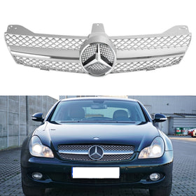 2005-2008 W219 CLS350/500/550 Benz Grille de pare-chocs avant Mercedes Grill Remplacement Générique