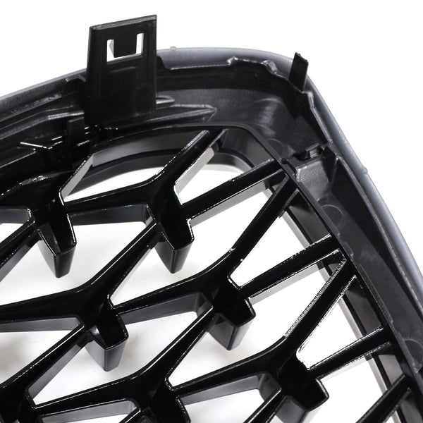 2022-2025 BMW X3 G01 X4 G02 Diamantová lesklá černá přední nárazník ledviny Generic