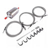 2001-2003 Chevy Silverado 2500 HD 3500 Stainless Steel Braided Fuel Lines Kit 819-840 15043857