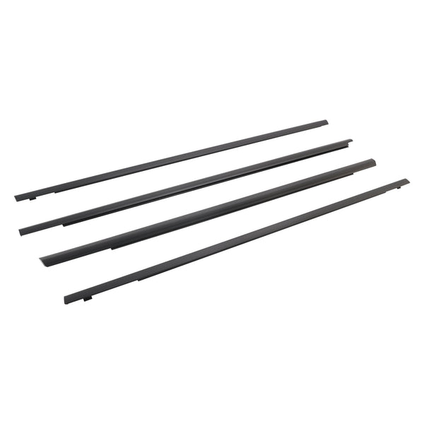2001-2007 Nissan X-trail 4PCS Vinduværslist tetningsbelte 80821-8H300 80820-8H300 Generisk