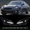 2011-2012 Infiniti M25 M35 M37 M56 Faro Lente Shell Cover Trasparente 260601MA2D 260601MA0D Generico