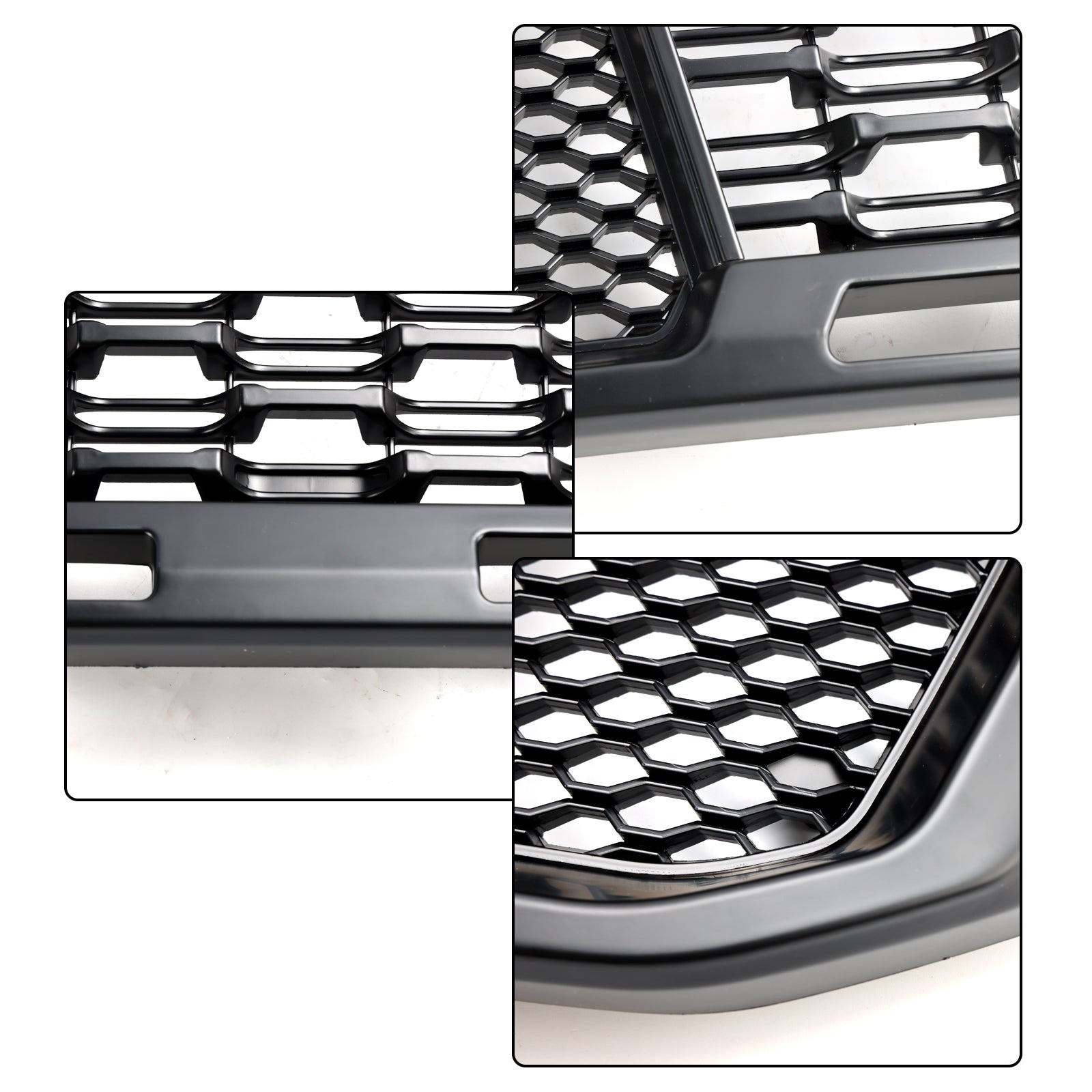 2019-2023 Ford Ranger Black Front Bumper Grille T8 W/LED Light