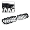 2018-2021 BMW 2 Series F45 F46 2PCS Gloss Black Front Kidney Grill Grille Generic