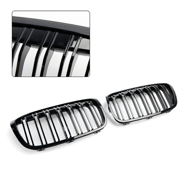 2018-2021 BMW 2-serie F45 F46 2PCS Glanzend zwart Niergrille vooraan Generiek