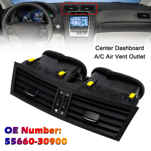 Zentrale Armaturenbrett-A/C-Entlüftungsöffnung 55660–30900 für Lexus GS350 GS450H 2006–2011