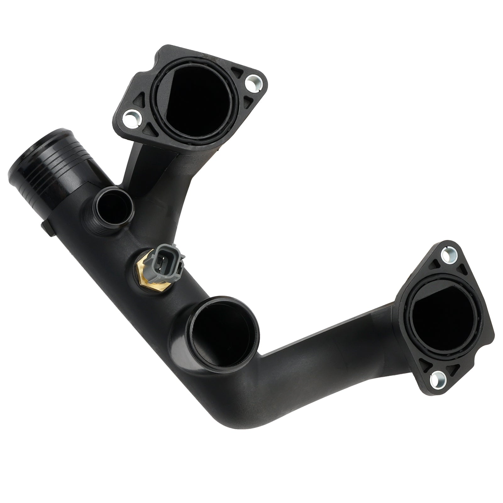 1997-2003 Jaguar Vanden Plas XJ8 & XK8 Tuyau de sortie du couvercle du thermostat avec capteur 96JV8A504BD