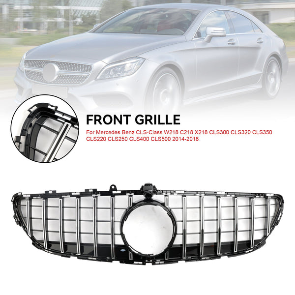 2015-2018 Mercedes Benz CLS-klassW218 CLS350 Främre stötfångargaller Grill A2186200291 Generisk