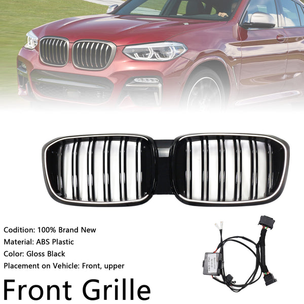 2018-2021 BMW X4 G02 X3 G01 G08 PRE LCI Front Ledney Mesh Grill Grill 51138469959 Generic