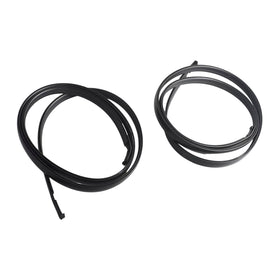 2008–2021 Toyota Sequoia, 2-teilige Dachtropfleiste links & Rechtes Gummiteil 755510C080 755520C080 (Standard)