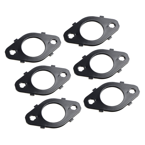 1998-2015 Dodge Ram Cummins Turbo Diesel 2500 3500, 5.9L 6.7L 24V ISB ISBE Common Rail Engine 6x Exhaust Manifold Gasket 5447591 5266422 Generic