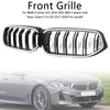 2020-2025 BMW 6-serie G32 dobbel lamell svart front nyregrill Generisk